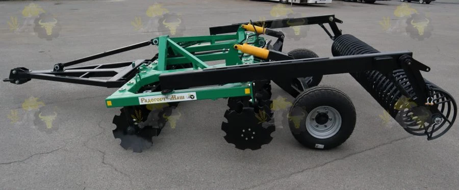 محراث قرصي مقطورة BD-3.5x2P مع أسطوانة
