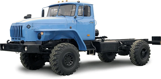 Ural 43206-61 Chassis with "4320" Cabin