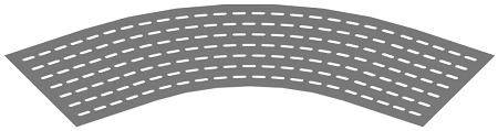 Horizontal Corner Base for Cable Support 60 Degrees DKO 000 U60