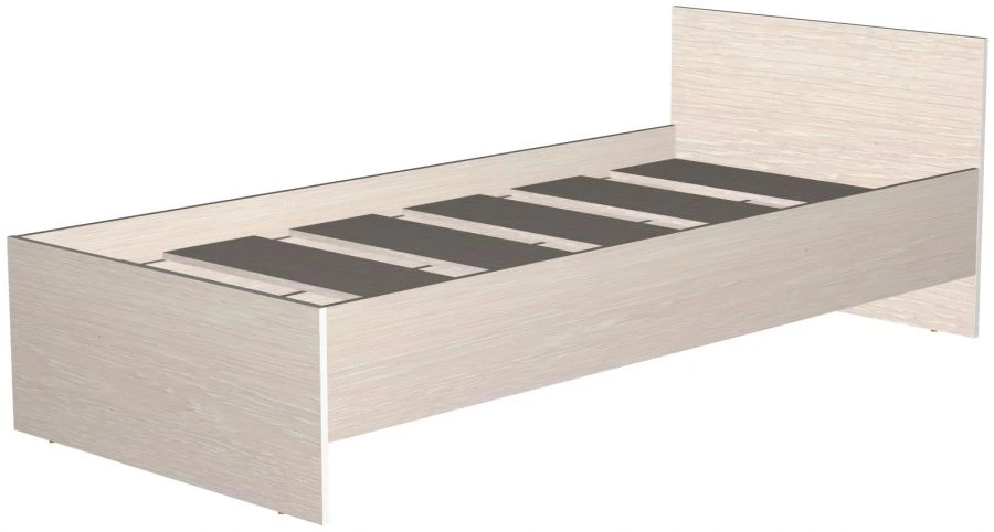 سرير فردي مع قاعدة طبية 900مم، 940x2040x700، 16مم MDF