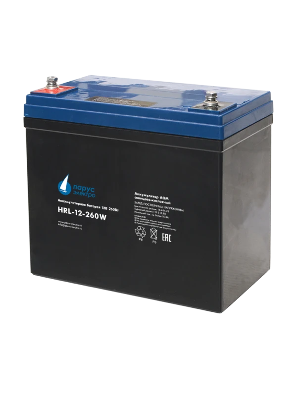 بطارية الرصاص الحمضية عالية التفريغ HRL-12-260W