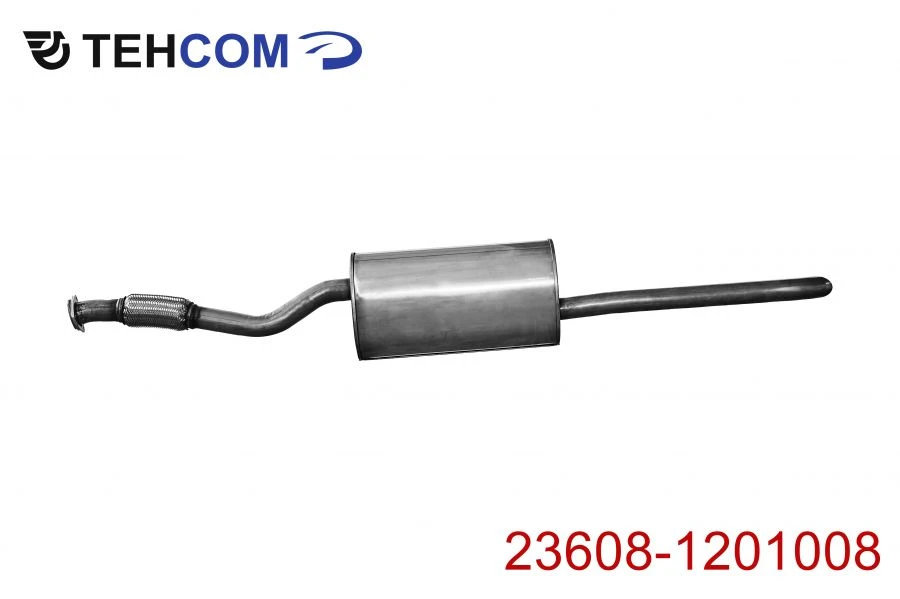 كاتم صوت مع أنبوب عادم لبيك أب 2013 زيمز 51432.10 (يور 4) - نموذج 23608-1201008