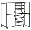 Research Equipment Cabinet SHK-4