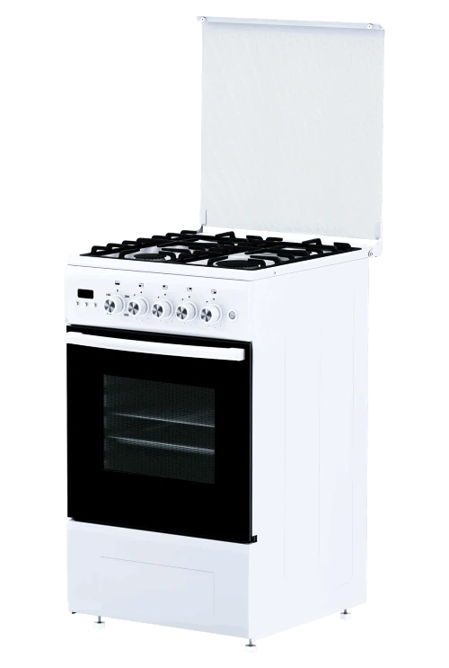 4-Burner Gas Stove with Electronic Timer and Oven Control - FLAMA VG 2422