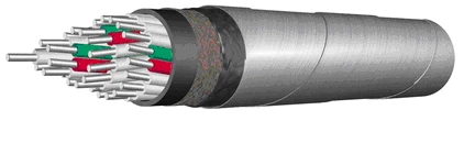 كابلات التحكم АКВВБГ - ألمنيوم ناعم، عزل PVC