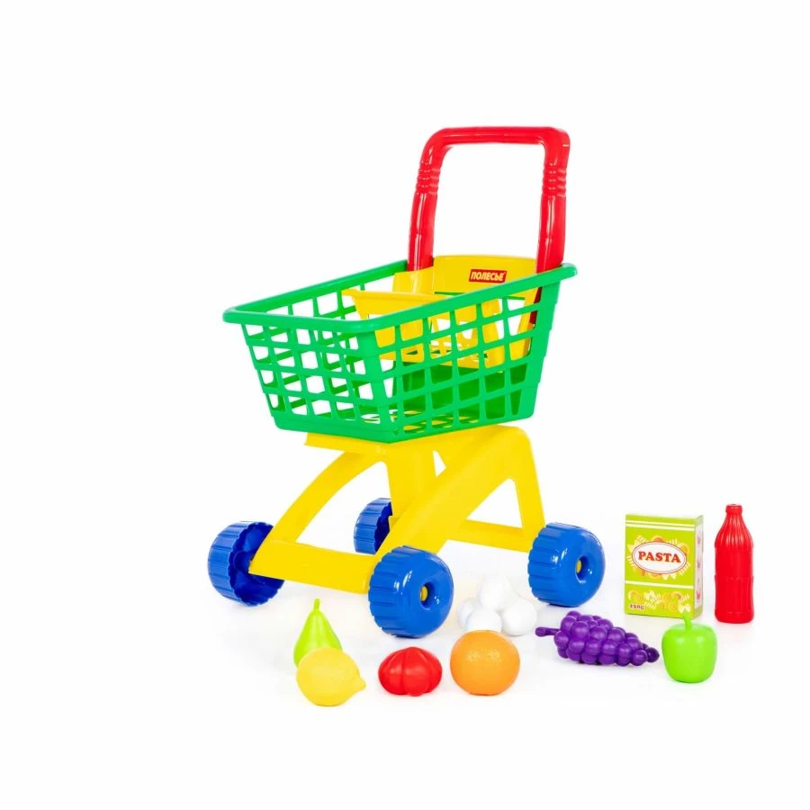 Universal Shopping Cart for Kids with 12 Fun Accessories