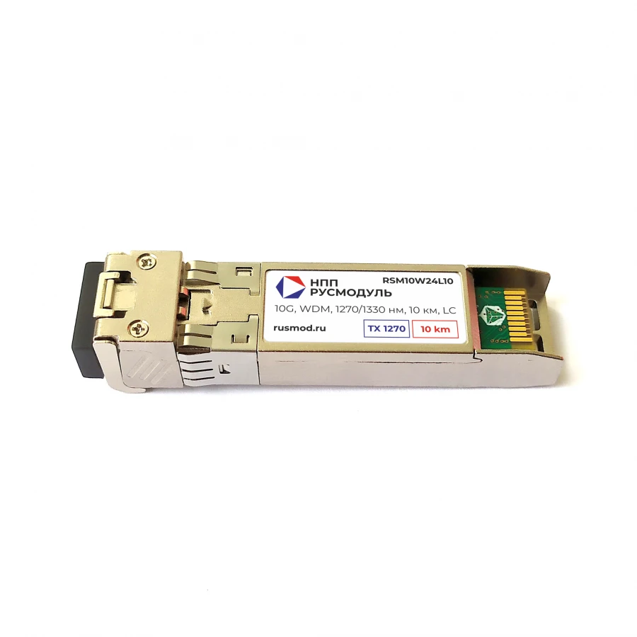 وحدة الإرسال والاستقبال الضوئية SFP+ RSM10W24L10