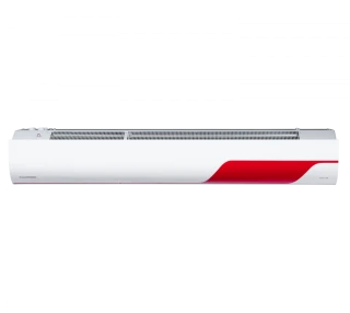 Electric Heat Curtain with Water Heat Exchanger - KAC-PA2015W WhiteRed