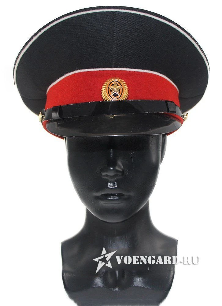 Semi-wool Military Cap for Cadets in Suvorov Military Schools and Ministry of Internal Affairs of Russia