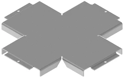 Cross-shaped Cable Tray Cover KL 000 GX, 50mm to 600mm Size