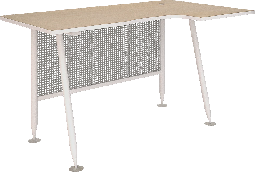 Ergonomic Teacher's Desk with Perforated Beam FrStP 4.14