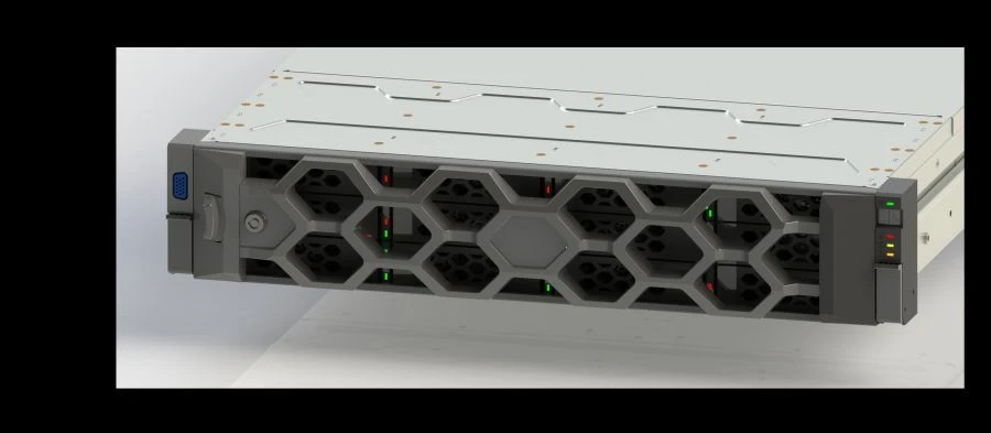 Rikor 2U-Int Server for Data Processing and Cloud Structures