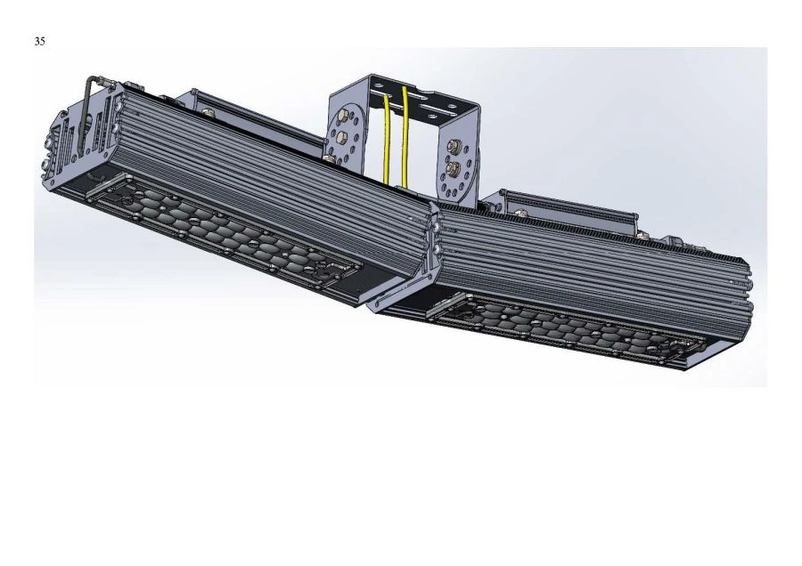 مصباح LED تصميم صناعي "MTM IoT" سلسلة كُوبك 120 مع وحدتين