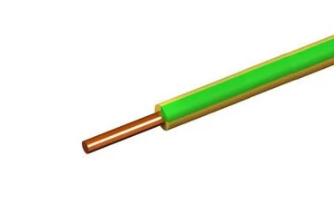 سلك عازل من PVC منخفض الاشتعال للتركيبات الكهربائية حتى 450/750 فولت