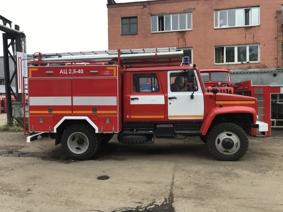Fire Tanker Vehicle AC 2.5-40 (33086), Type 4344E6 on GAZ 33086 Chassis