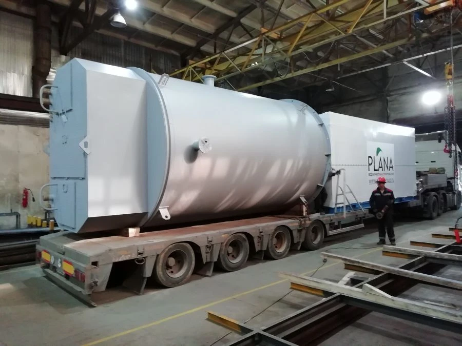 محطة ضخ PlanaNS لنقل المياه النظيفة والمياه المستعملة