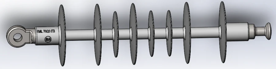 عازل بوليمر SML 70/35-3СП لخطوط الطاقة