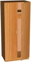Laminated Wood Wardrobe with PVC Edging