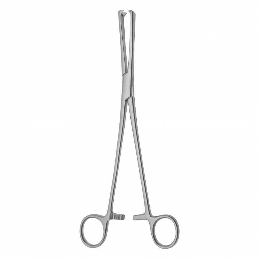 Straight Two-Pronged Uterine Forceps 240mm TSH-04-051-24