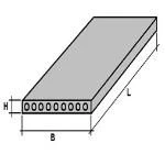 Hollow Core Reinforced Concrete Slabs for Public and Administrative Buildings