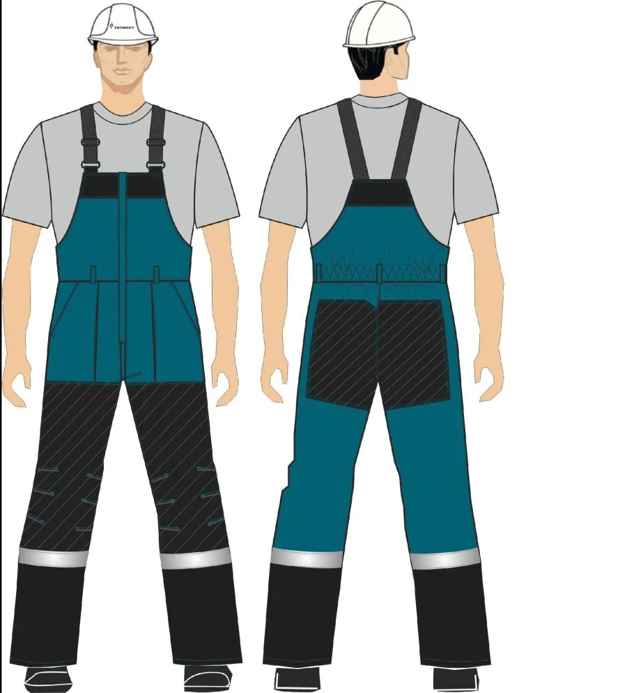 Women's Protective Suit (Jacket and Overalls) for Industrial Use