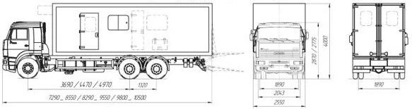 سيارات خاصة - نوع 672 - موديل 67240E و67260E و67270E على شاسيه KAMAZ-18