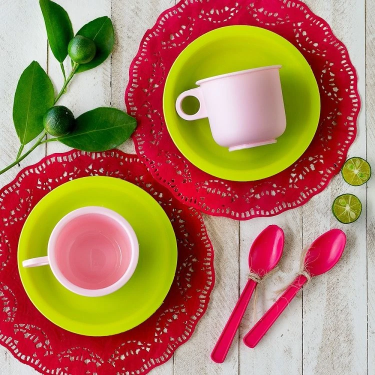 طقم شاي أنيق "لايم