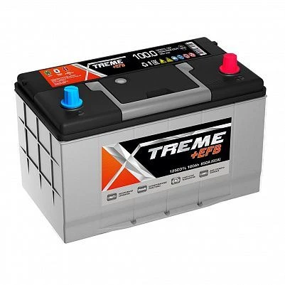 بطارية رصاصية لبدء محركات الاحتراق الداخلي 12 فولت 100Ah Xtreme +EFB