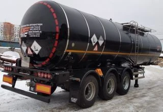 FOXTANK 966611 Semi-Trailer Tank with BPW Axles