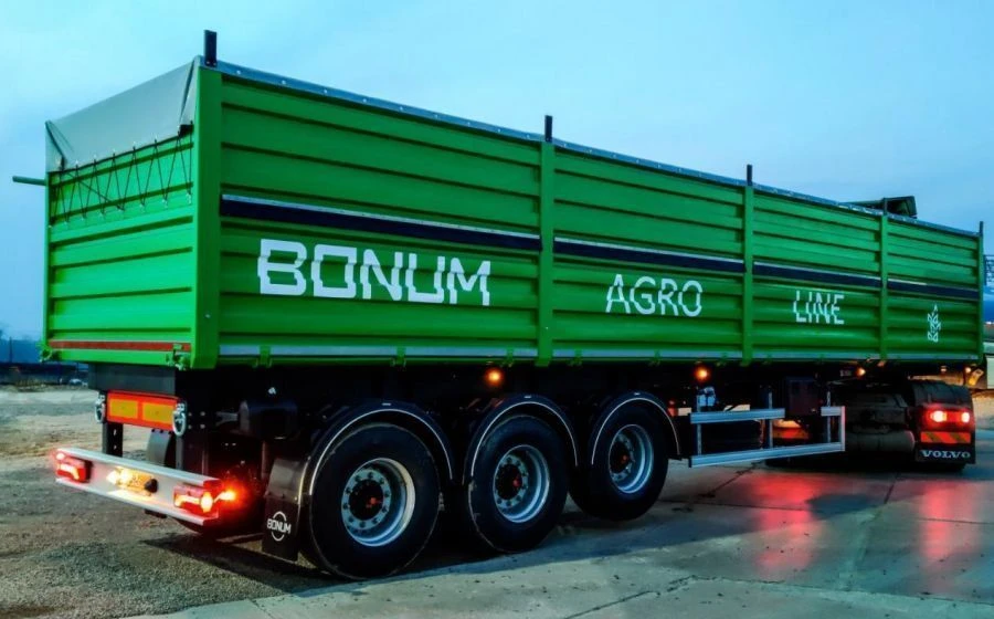BONUM 914296 Semi-Trailer with BPW Axles