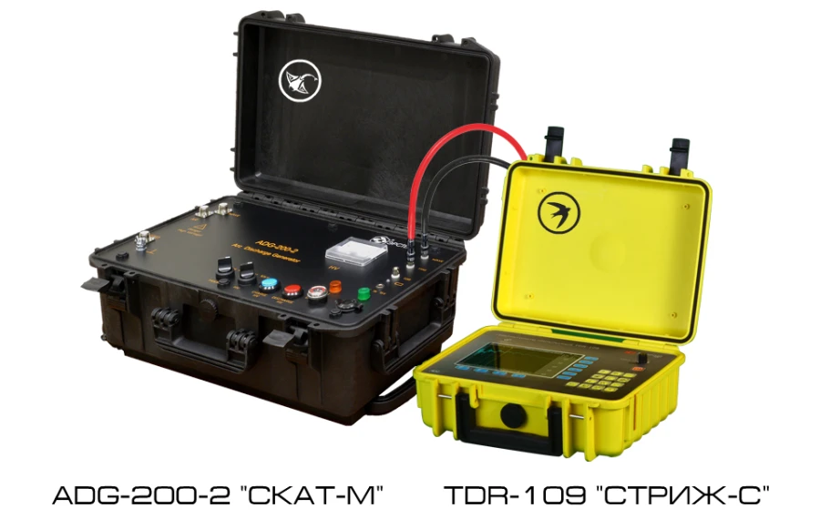 مجموعة تحديد المواقع عن بُعد TDR-109 ستيج-س + ADG-200-2 سكات-م
