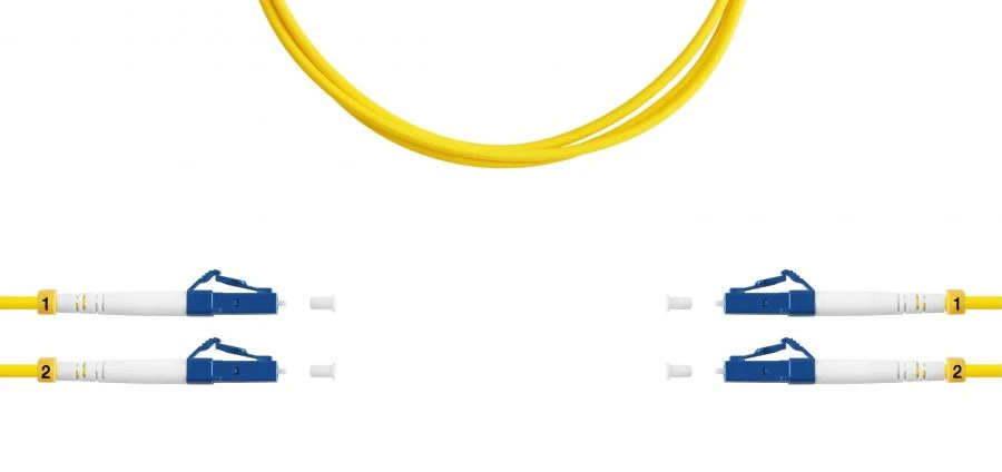 كابل بصري مزدوج LC/UPC 3.0 ملم - نموذج SHOS-2x3.0-2LC/U(dx)