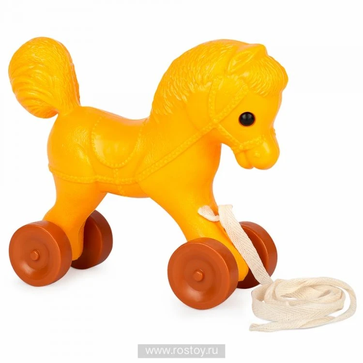 Pull-Along Horse Toy for Kids