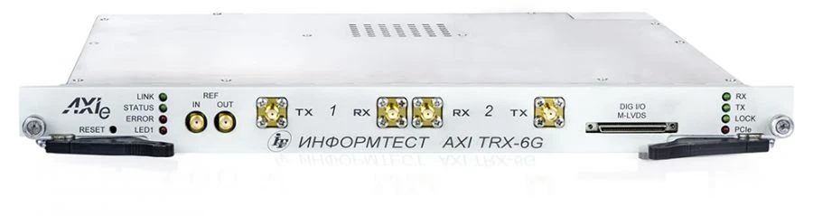 AXIe TRX-6G Modular Transceiver for Signal Analysis
