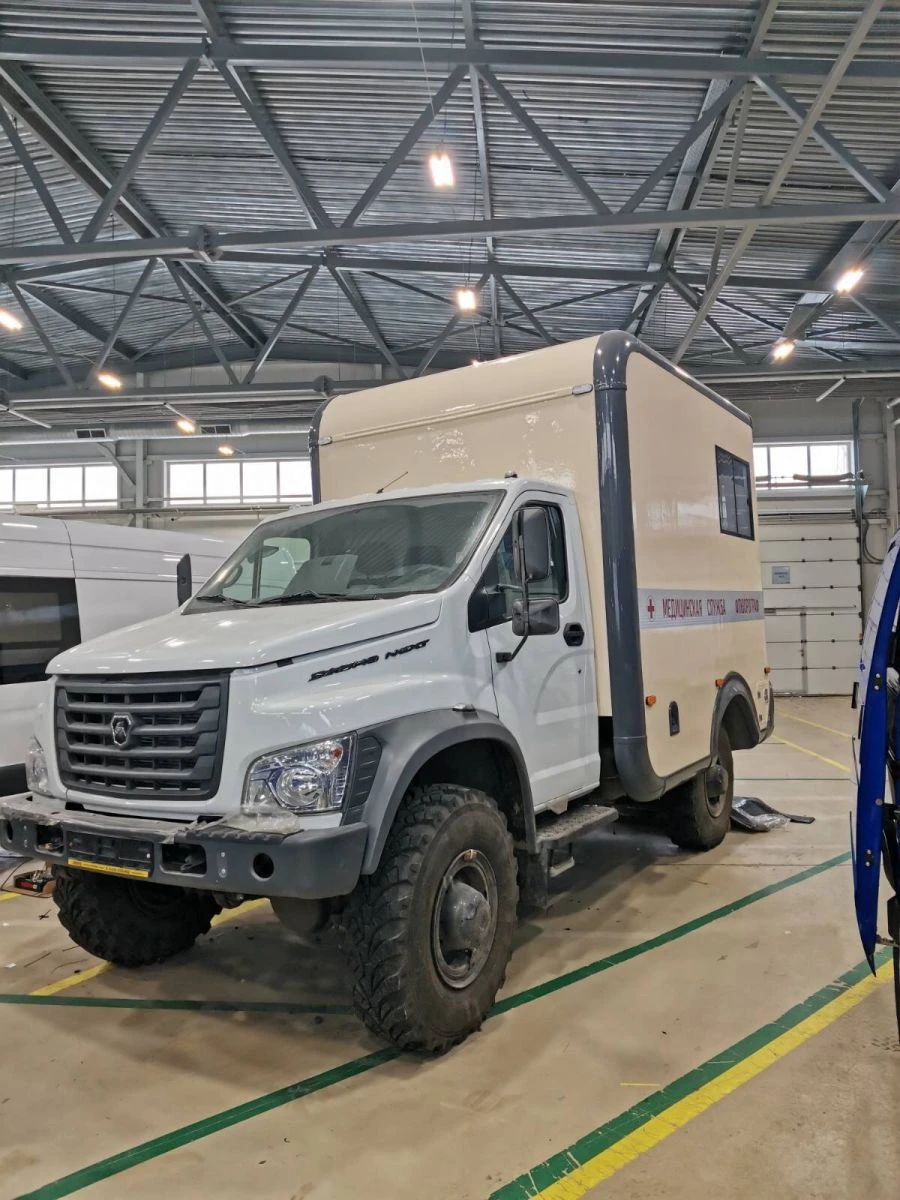 Medical Complex on Vehicle Chassis Type 2250 Modification 2250JK