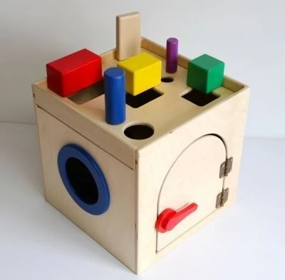 Tactile Box for Child Development Activities