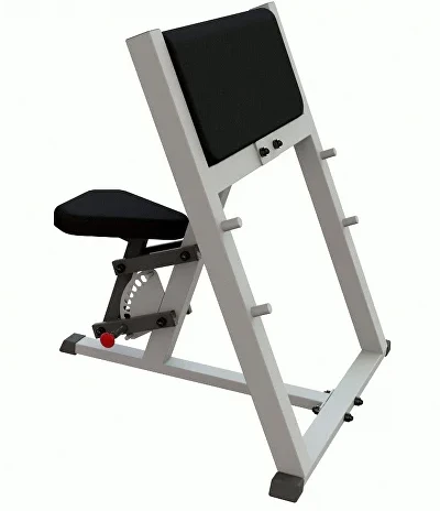 Incline Scott Bench for Isolated Shoulder Muscle Training