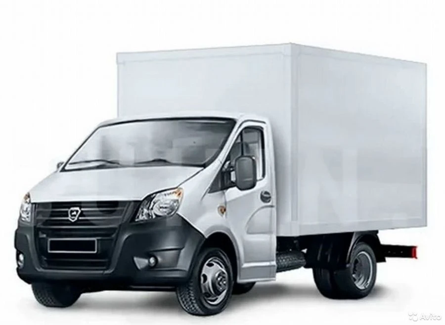 شاحنة مبردة مع محرك ديزل 37123A على هيكل GAZ C4