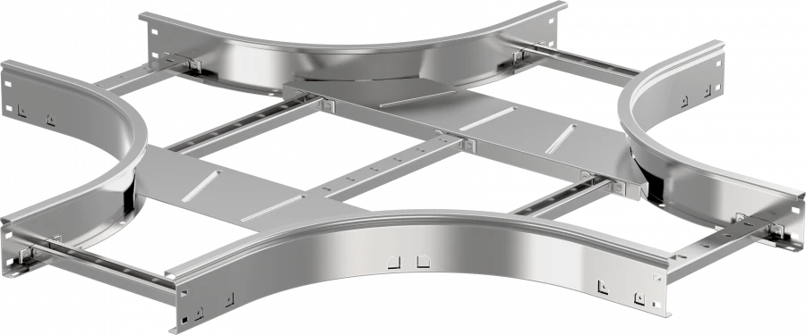 LESTA Cross Connector 150x200mm CKR04-4-150-200 for Cable Trays
