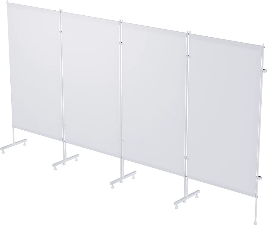 شاشة طبية بدون عجلات، أربعة أقسام (MSK-4301-01)