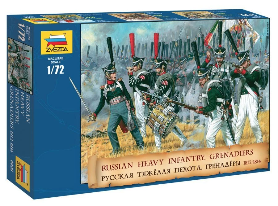 Russian Grenadiers 1812 Model Kit