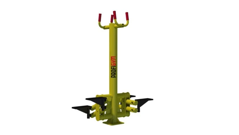 Outdoor Stepper with Inertia-Free Resistance Mechanism
