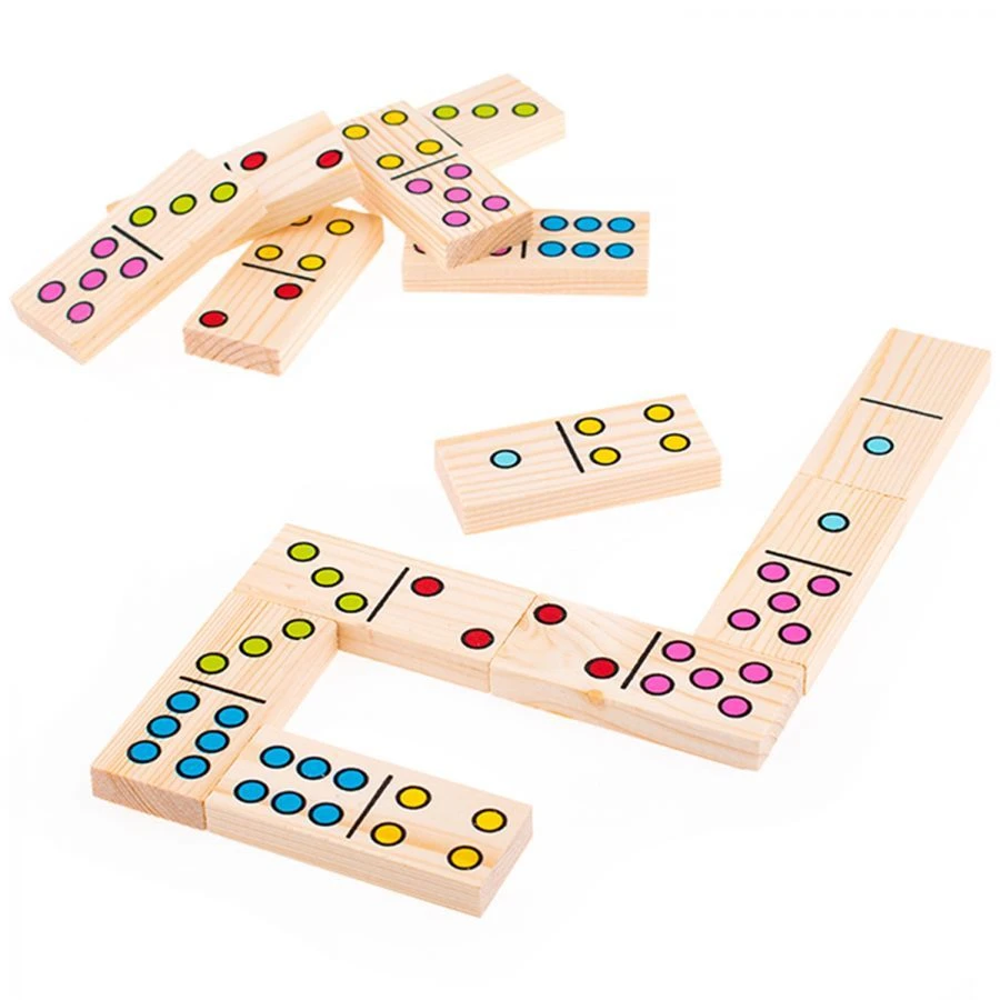 Color Dot Dominoes for Kids (28 Pieces) Model 5655-2
