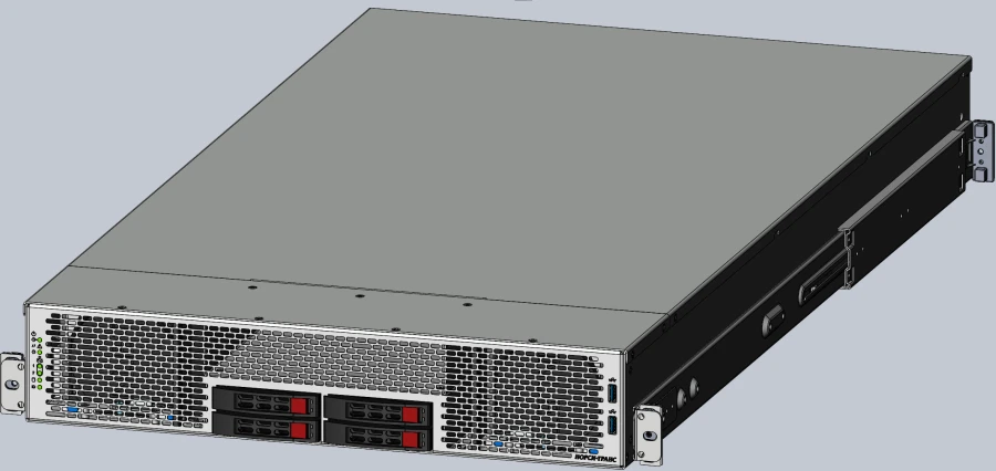 هيكل الخادم متعدد الوحدات "بالادين-GPU"، نIKA.466533.442