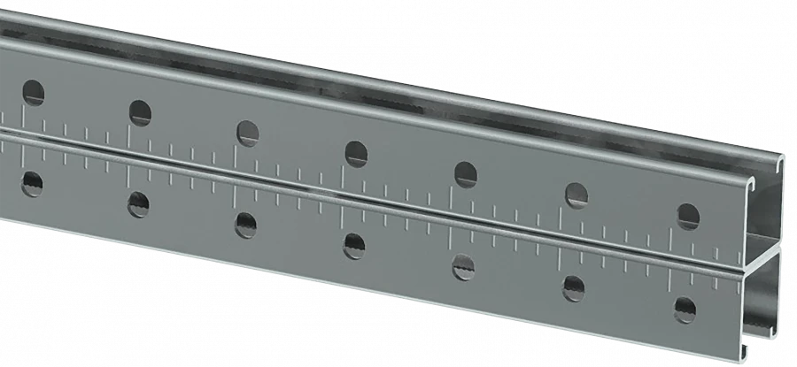 High-Strength Double Perforated Strut Profile 41x41x1600-1.5 EZ IEK