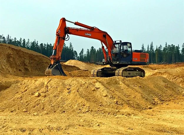 حفار مجنزر E300C ذو دلو واحد معدات بناء ثقيلة