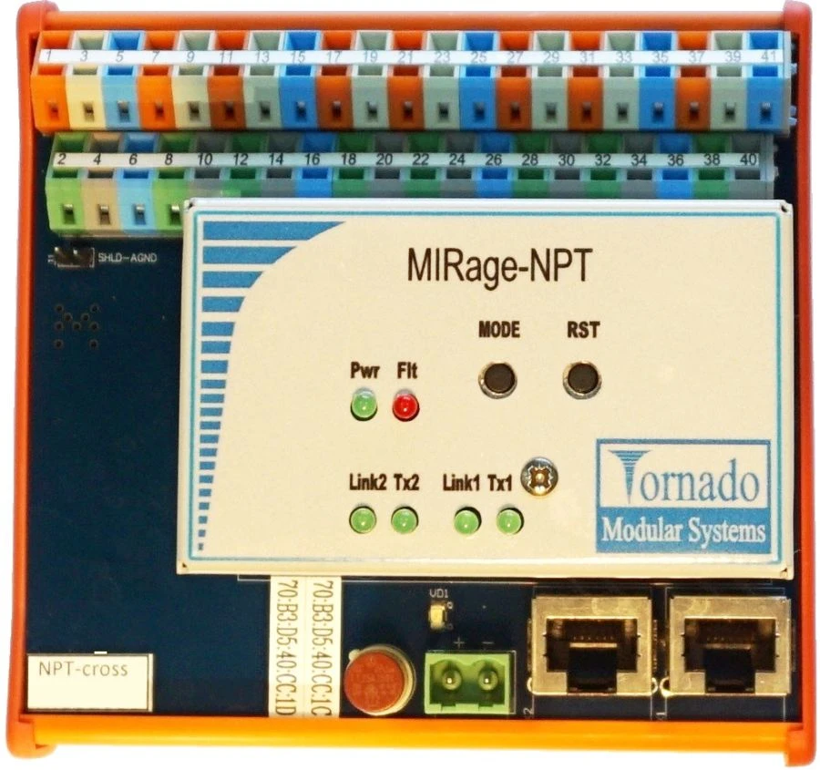 جهاز إدخال الإشارات لمستشعرات درجة الحرارة المقاومة (MIRage-NPT)