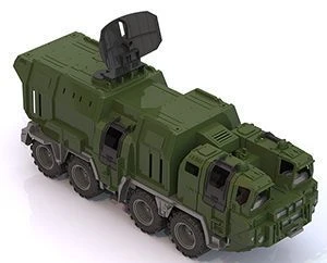 الجرار العسكري "درع" مع غطاء