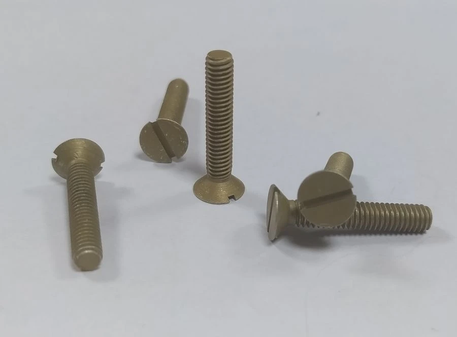 90° Countersunk Head Screws with Straight Slot OST 1 31542-80