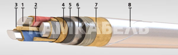 كابل طاقة مع موصل ألمنيوم AABLG-1 3x185+1x95